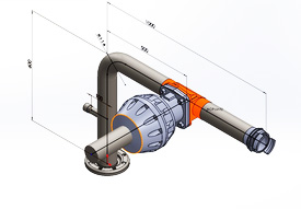 conception sous solidworks d'une pièce mécanique